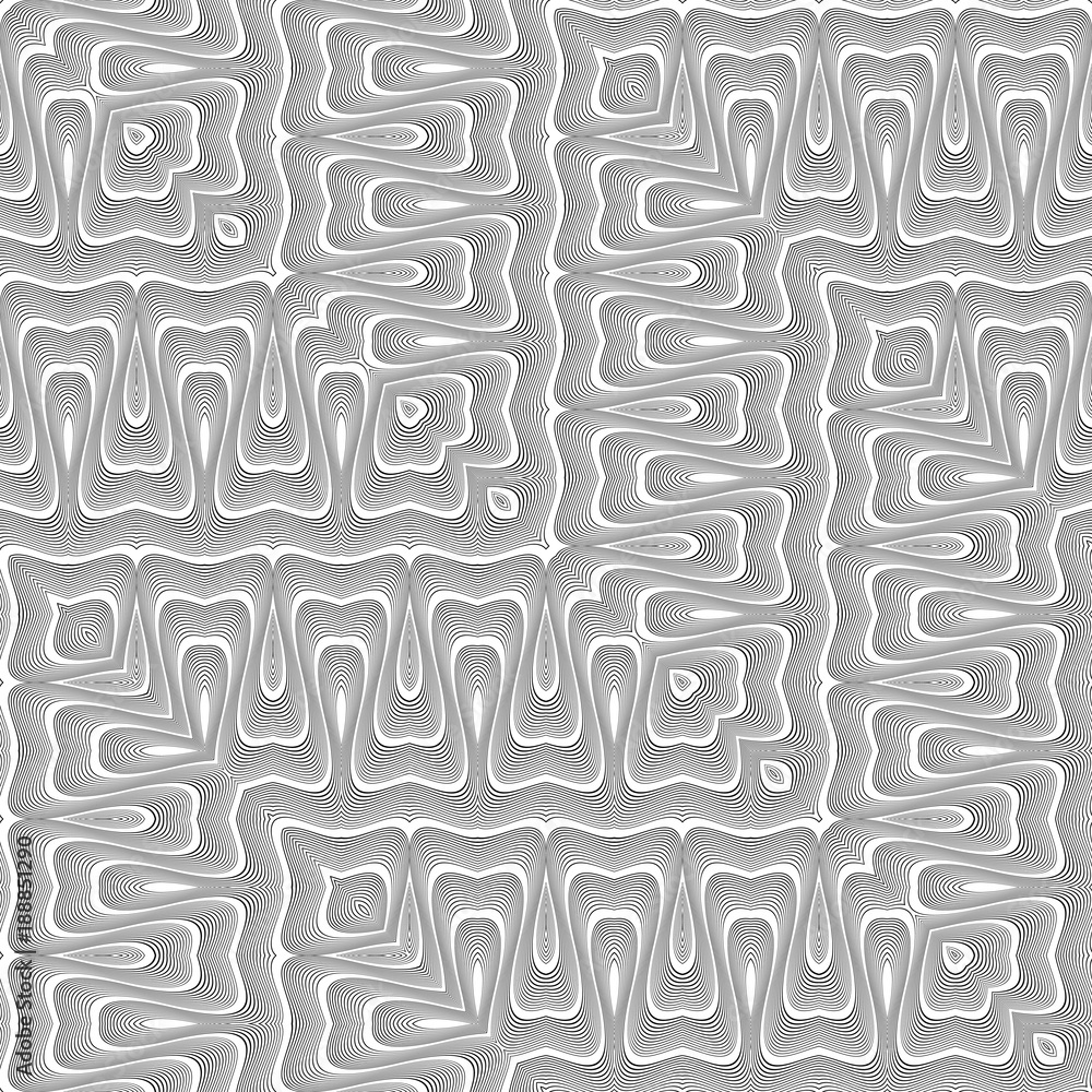Design seamless monochrome zigzag pattern Design seamless monochrome zigzag pattern