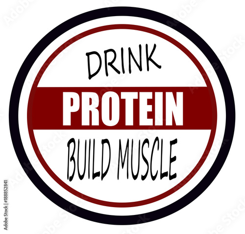 drink protein design illustration