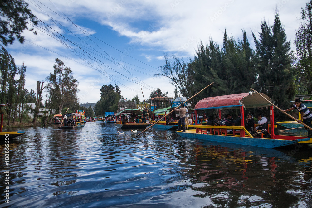 Naklejka premium xochimilco