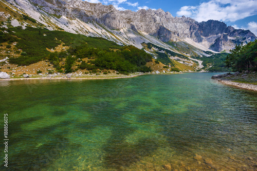 Amazing view of Skrcko lake in Durmitor National Park, Montenegro