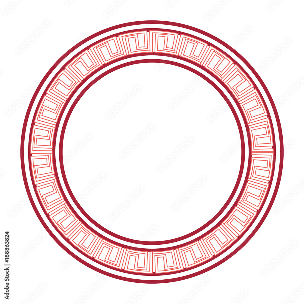 Asian frame ornament design Asian frame ornament design