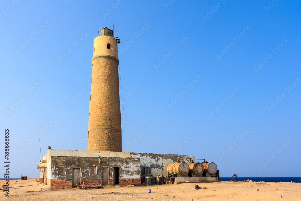 Lighthouse reef Big brother. The red sea.