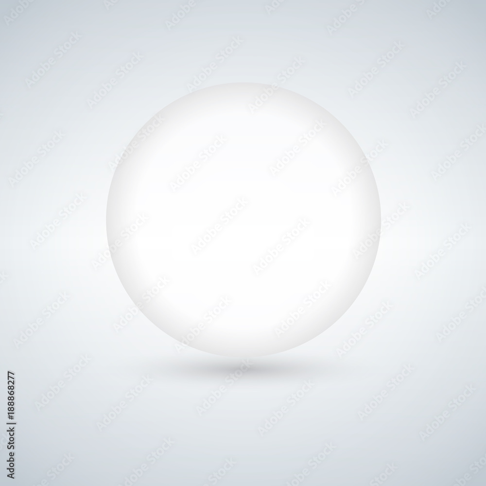 Glass Ball, With Gradient Mesh, Vector Illustration Glass Ball, With Gradient Mesh, Vector Illustration
