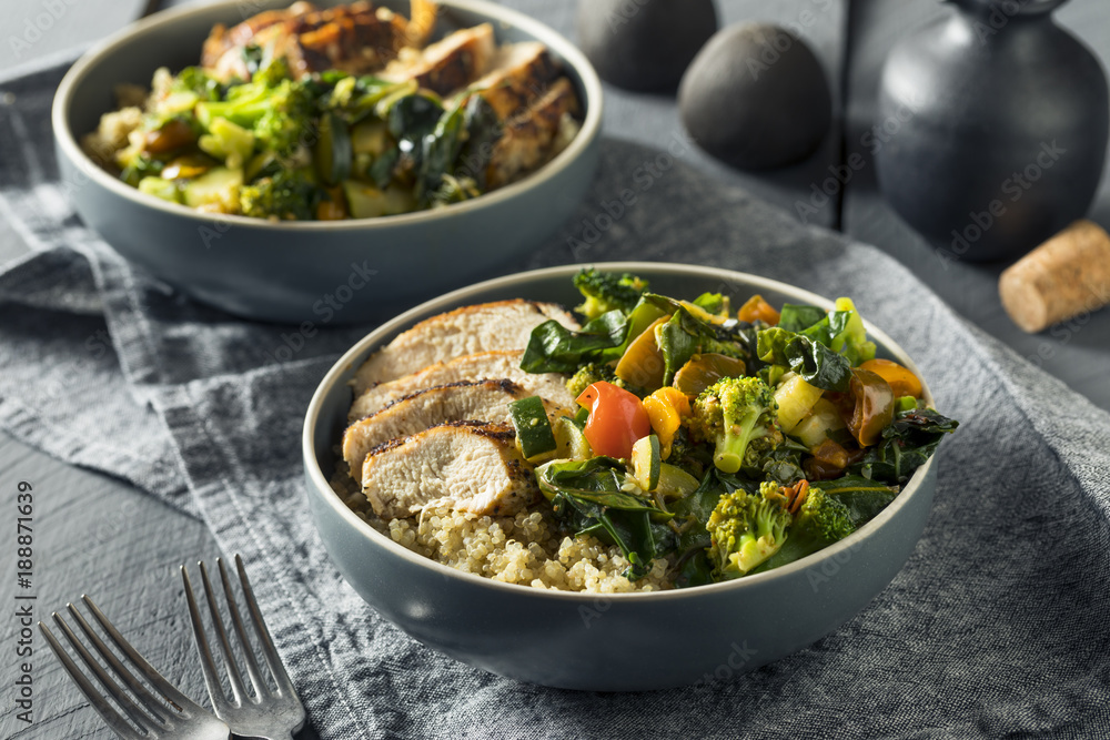 Healthy Chicken and Quinoa Bowl Healthy Chicken and Quinoa Bowl