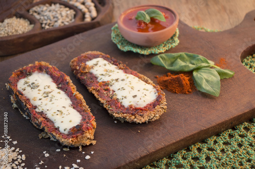 Milanesa de berenjena