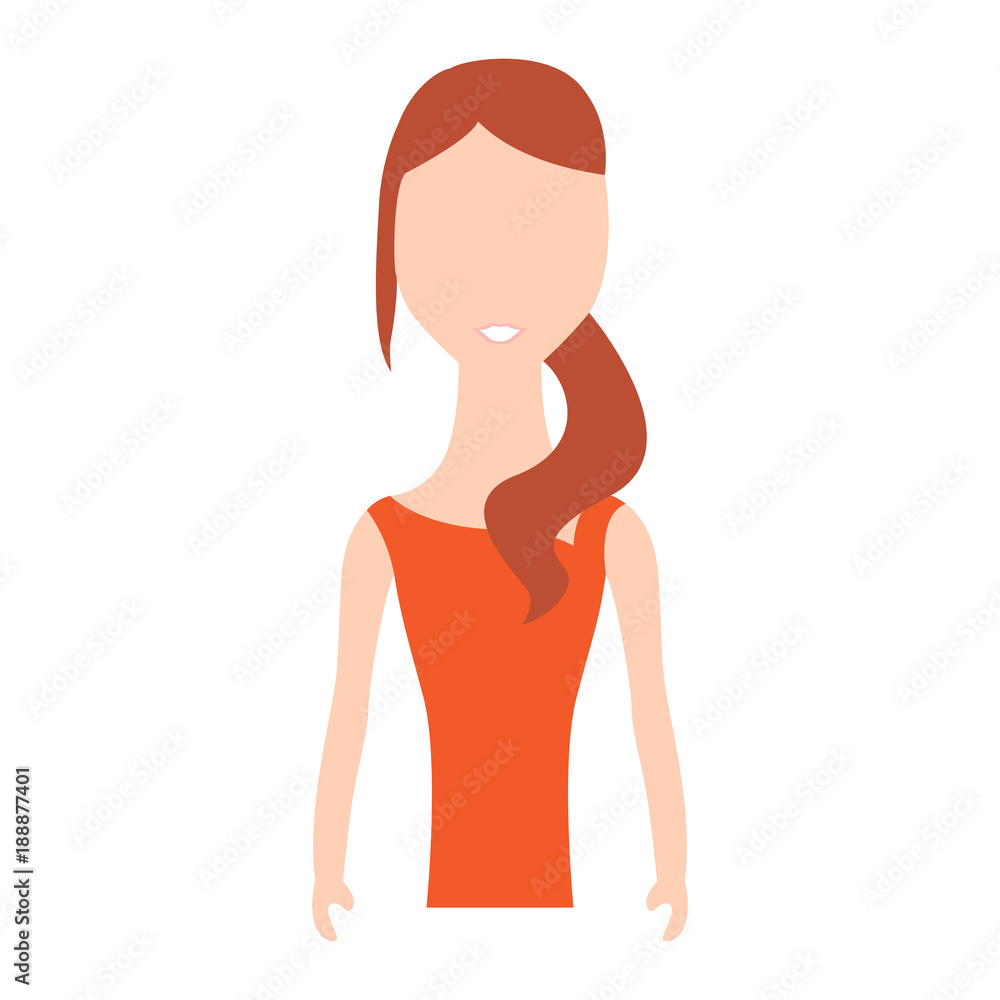Abstract woman avatar Abstract woman avatar