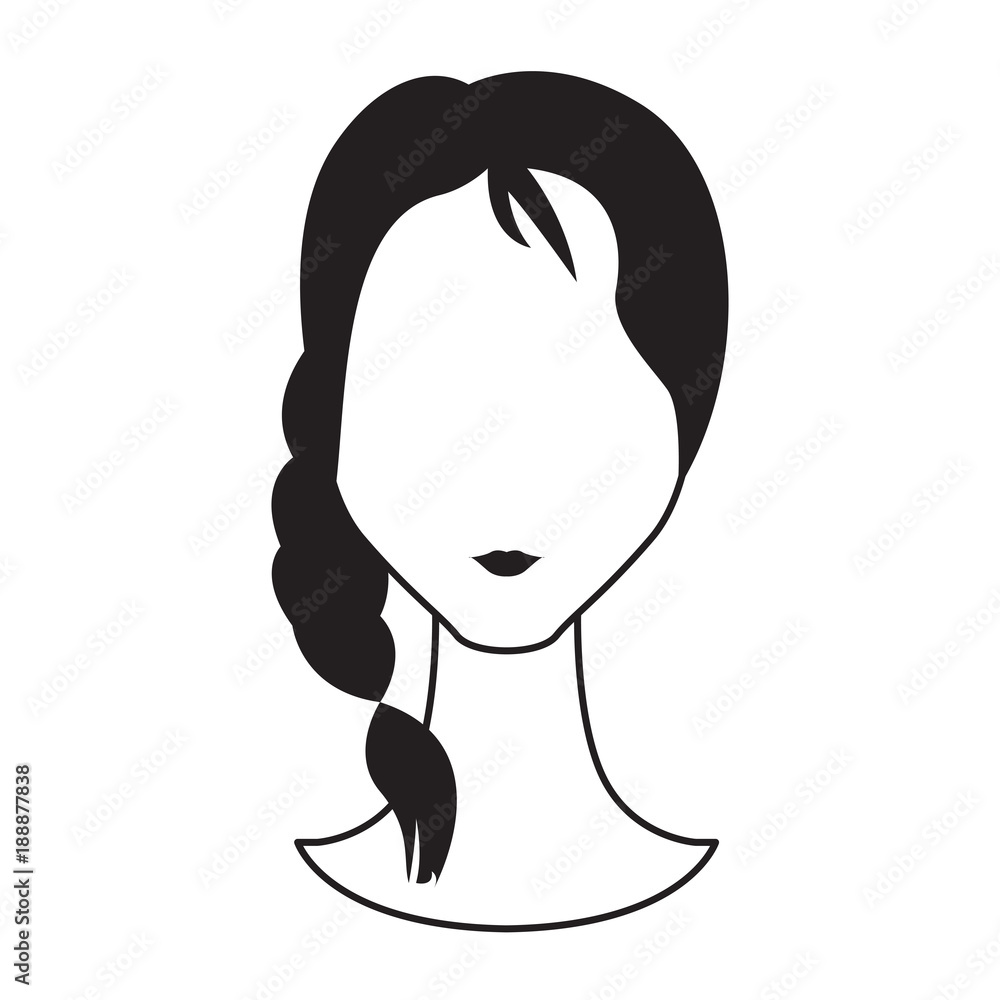 Abstract woman avatar Abstract woman avatar