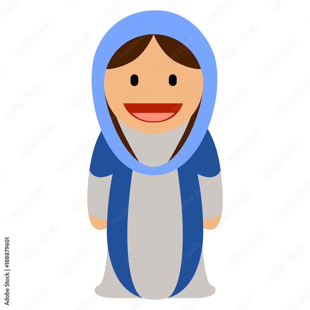 Fototapeta premium Virgin Mary icon