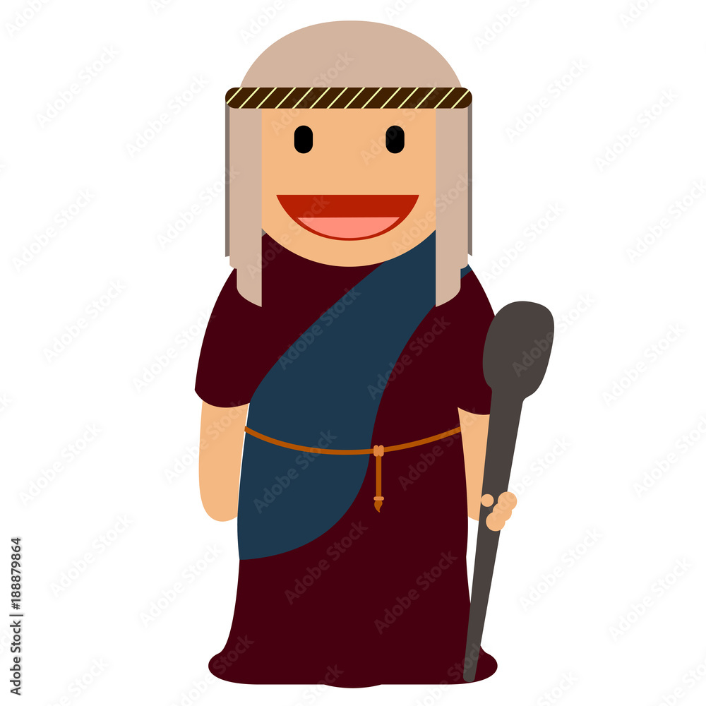 Isolated shepherd icon