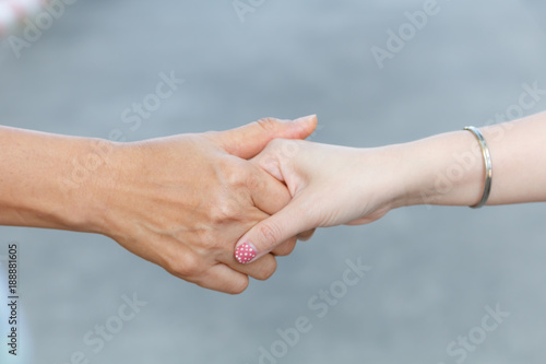 Close up of female handshake © JC_STOCKER