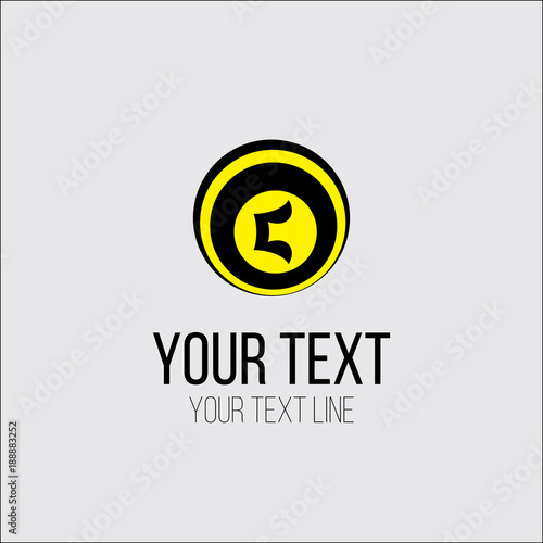 C letter and shield logo concept