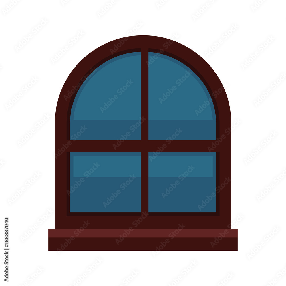 Interior window isolated icon vector illustration graphic design Interior window isolated icon vector illustration graphic design
