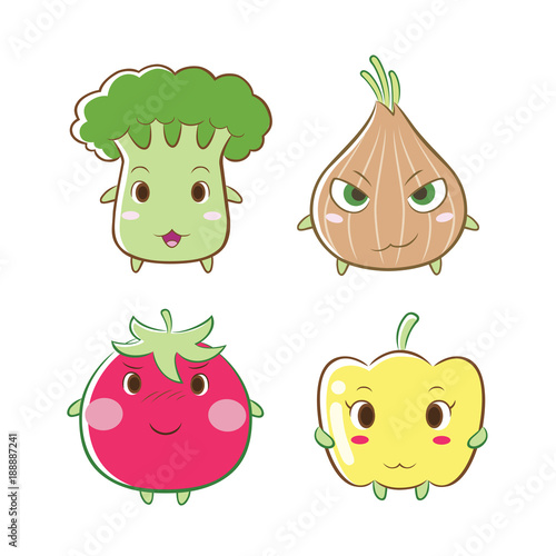 vegetable gang vector