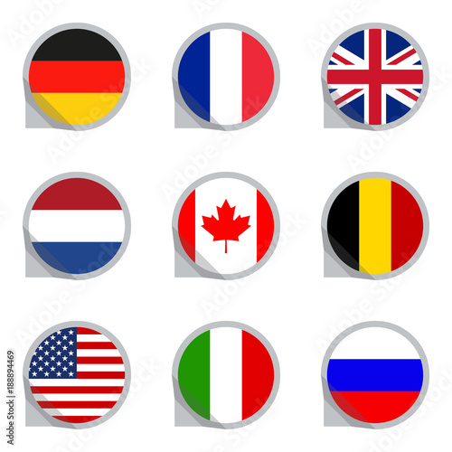 3'x5' World Country National Polyester USA Canada UK Germany Flags-Free Shipping 