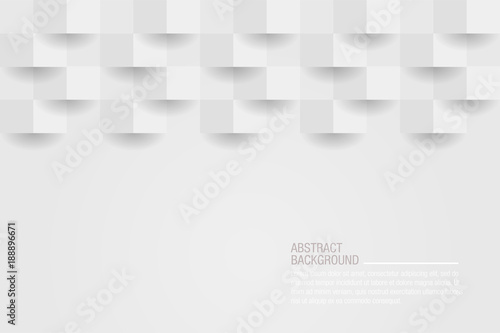 white geometric texture. Vector background can be used in cover design, book design, website background, CD cover, advertising © Demolab
