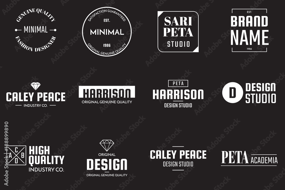 Minimal Vector Logo for banner Minimal Vector Logo for banner