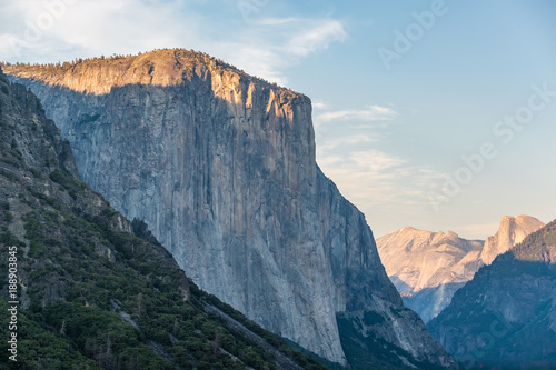 El Capitan rock formation close-up in Yosemite © haveseen