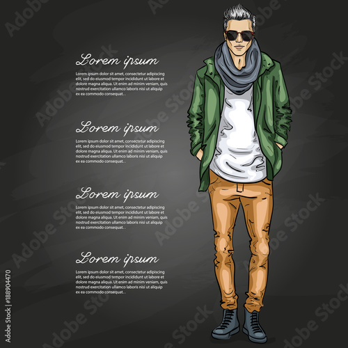 Vector man model