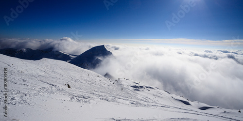 panorama invernale dalla cima di Piazzo - Alpi Orobie © Roberto Zocchi