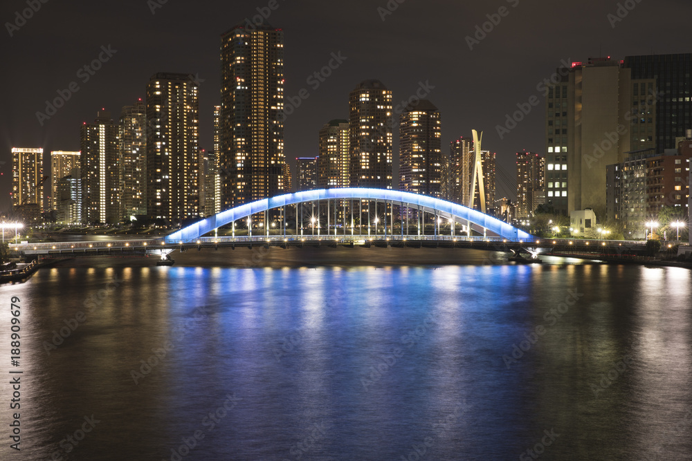 Naklejka premium 永代橋