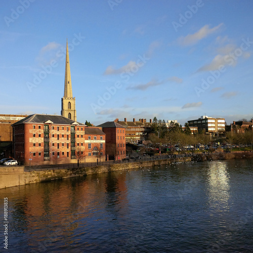 worcester worcestershire city town
