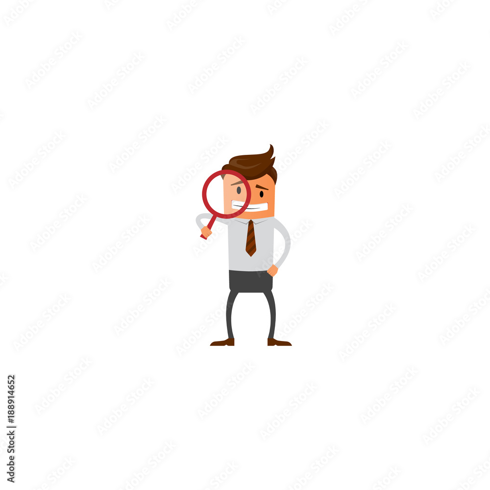 Businessman working character design set. Vector design. Businessman working character design set. Vector design.