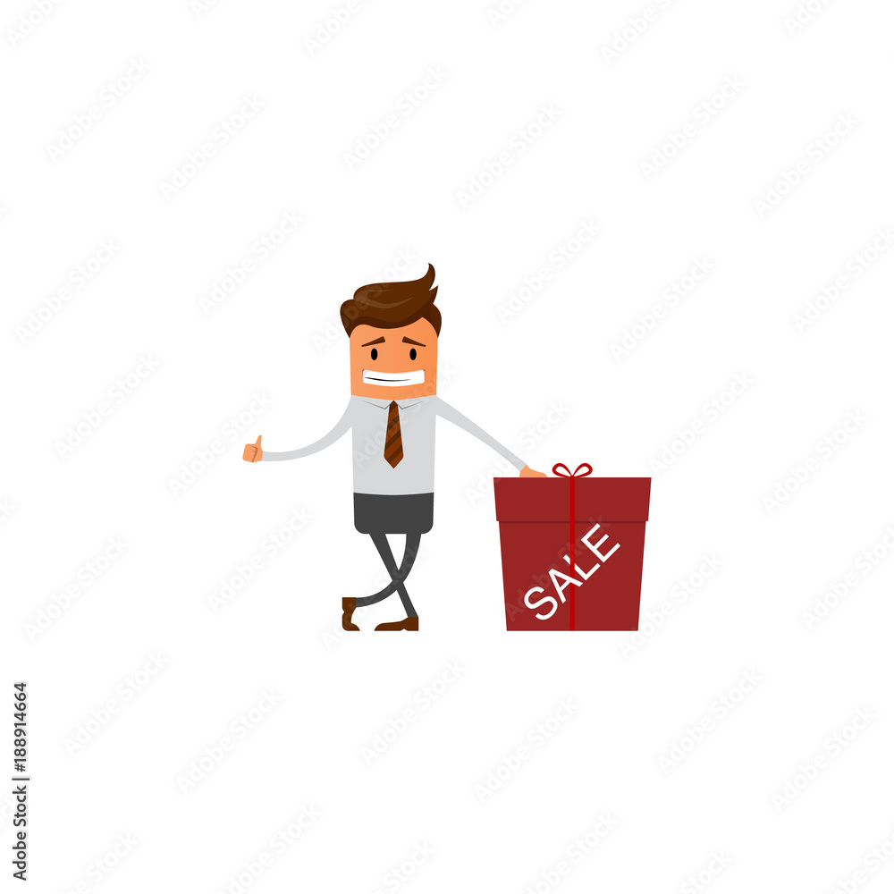Businessman working character design set. Vector design. Businessman working character design set. Vector design.