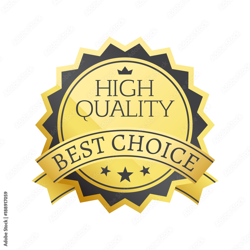 High Quality Best Choice Stamp Golden Label Reward High Quality Best Choice Stamp Golden Label Reward