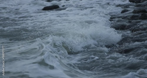 Small Northsea waves in slow motion