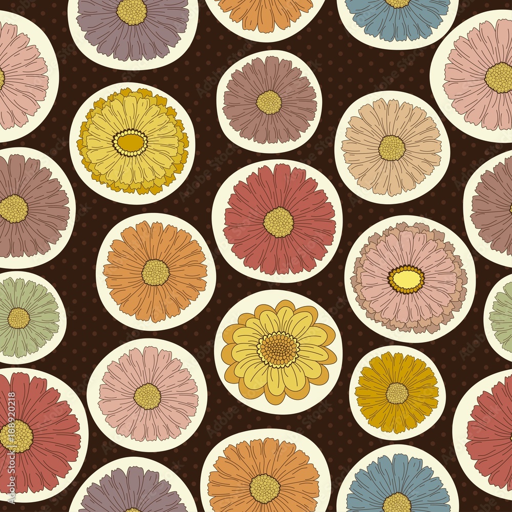 Seamless floral pattern Seamless floral pattern
