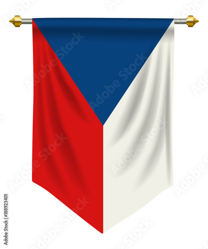 Czech Republic Pennant