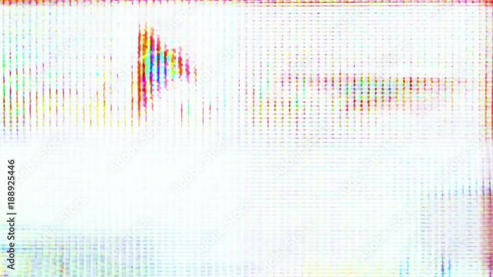 Video Flux 052: TV screen pixels fluctuate with color and video motion (Loop). Video Flux 052: TV screen pixels fluctuate with color and video motion (Loop).