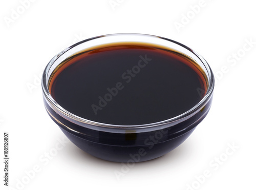 Soy sauce isolated on white background