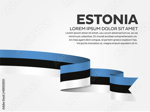 Foto Estonia flag background