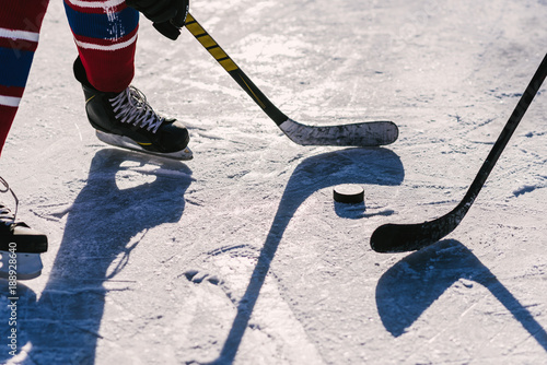 Canvas Print moment in the game when played washer