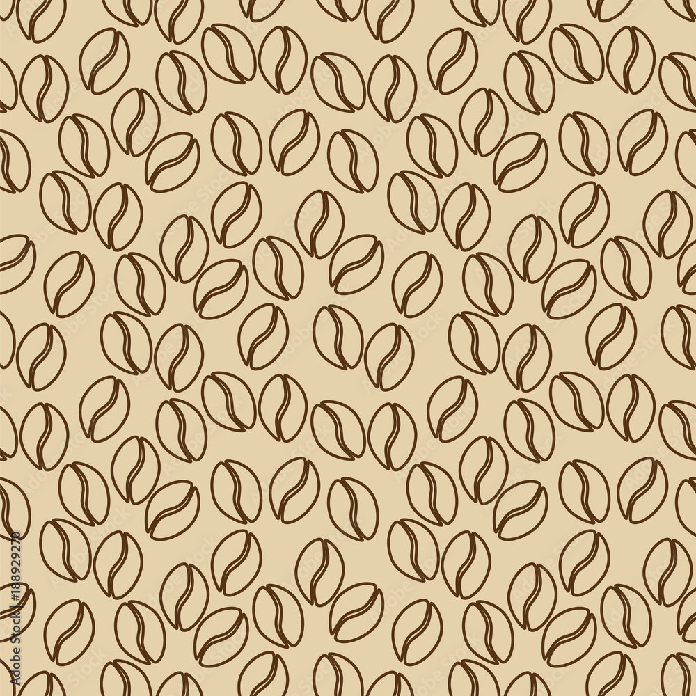Seamless pattern of coffee. Vector illustration. Seamless pattern of coffee. Vector illustration.