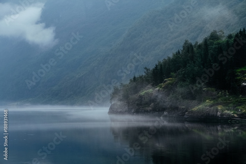 Shore of a Norwegian lake