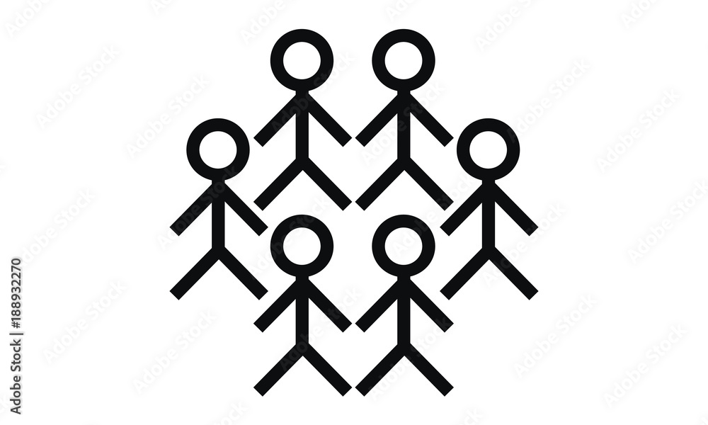 Vector - team - team building - squad - manpower - group Stock Vector ...
