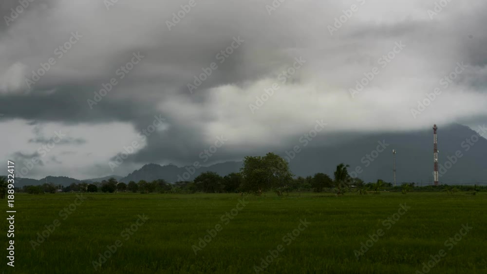 stunning moving cloud with strong wind before heavy rain at Bukit Mertajam,Penang stunning moving cloud with strong wind before heavy rain at Bukit Mertajam,Penang