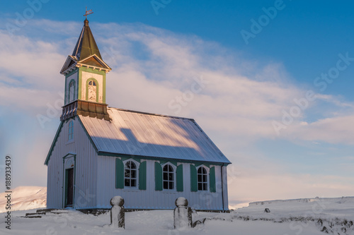 Þingvallakirkja, Þingvellir church, Thingvellir National Park, Iceland