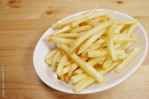 French fries for serving
