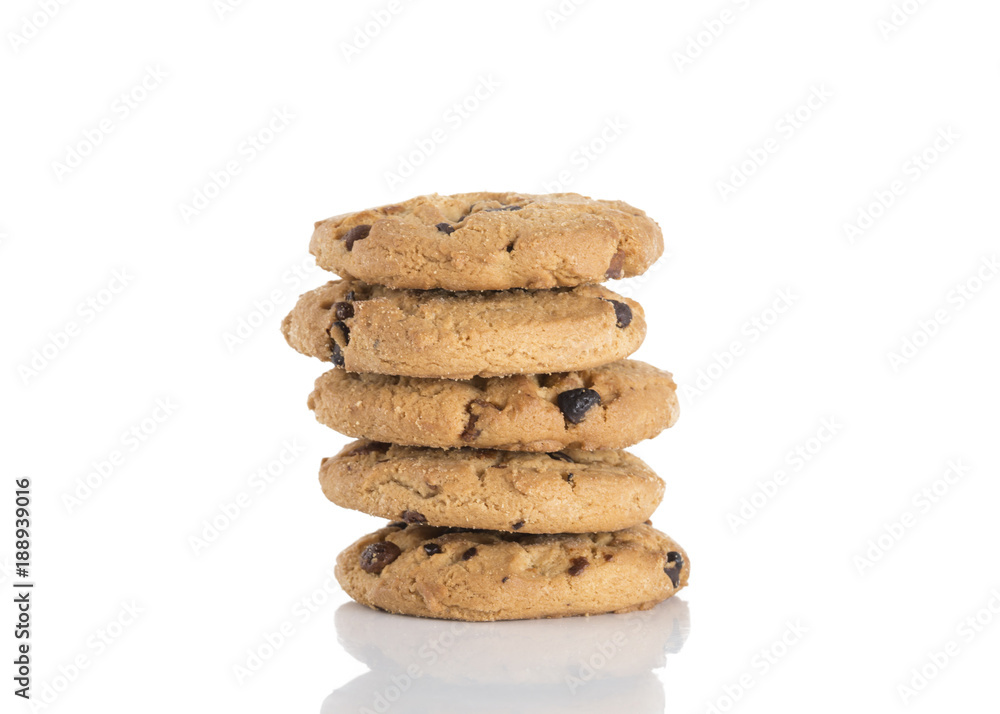 Chocolate biscuit, isolated on white background
Chocolate biscuit, isolated on white background