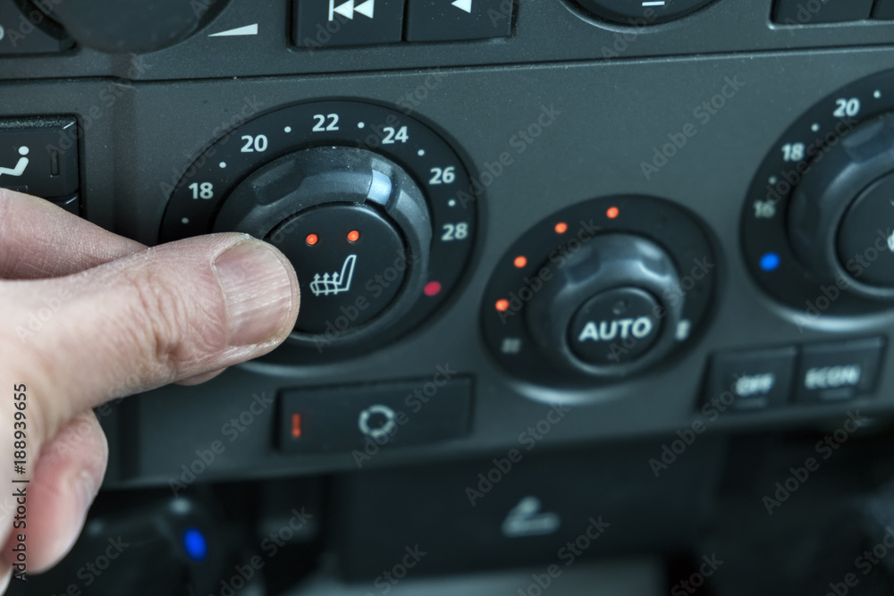 Fototapeta premium Seat Heater On