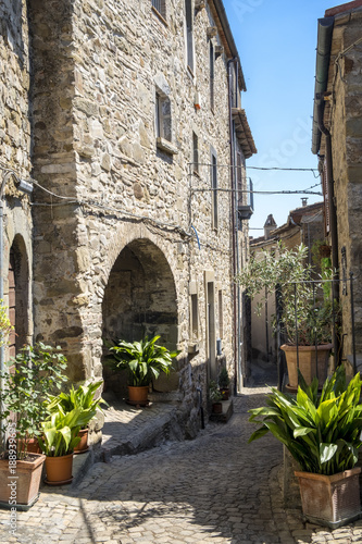 Fototapeta Naklejka Na Ścianę i Meble -  Historic town of Baschi (Umbria, Italy)