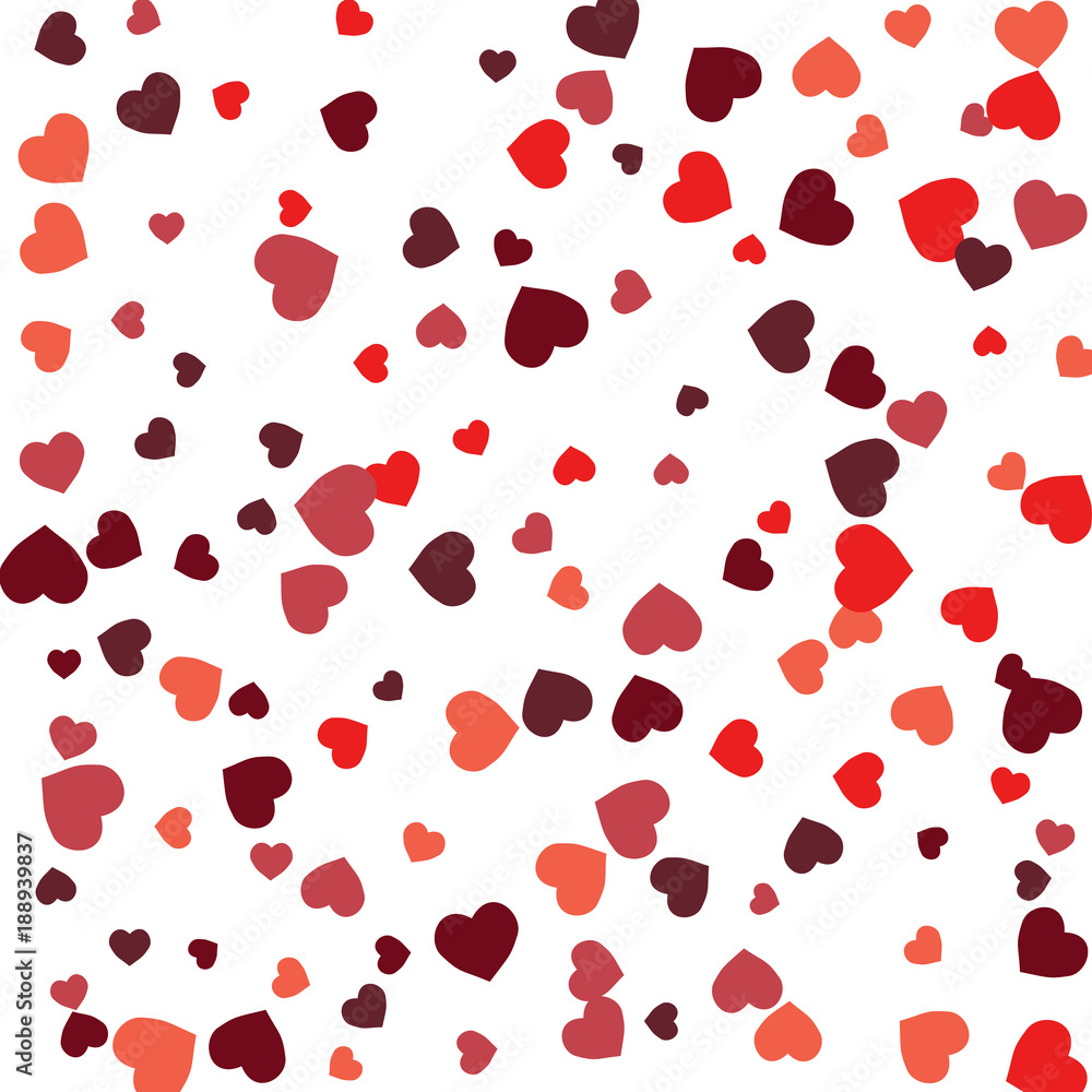 Vector Confetti Background Pattern. Element of design. Color pencils on a white  background