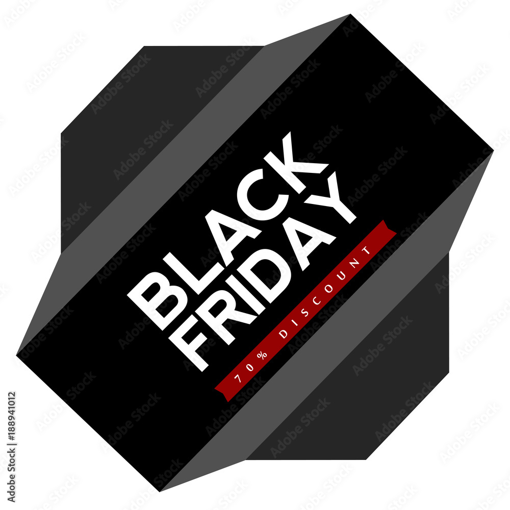 Black friday label Black friday label