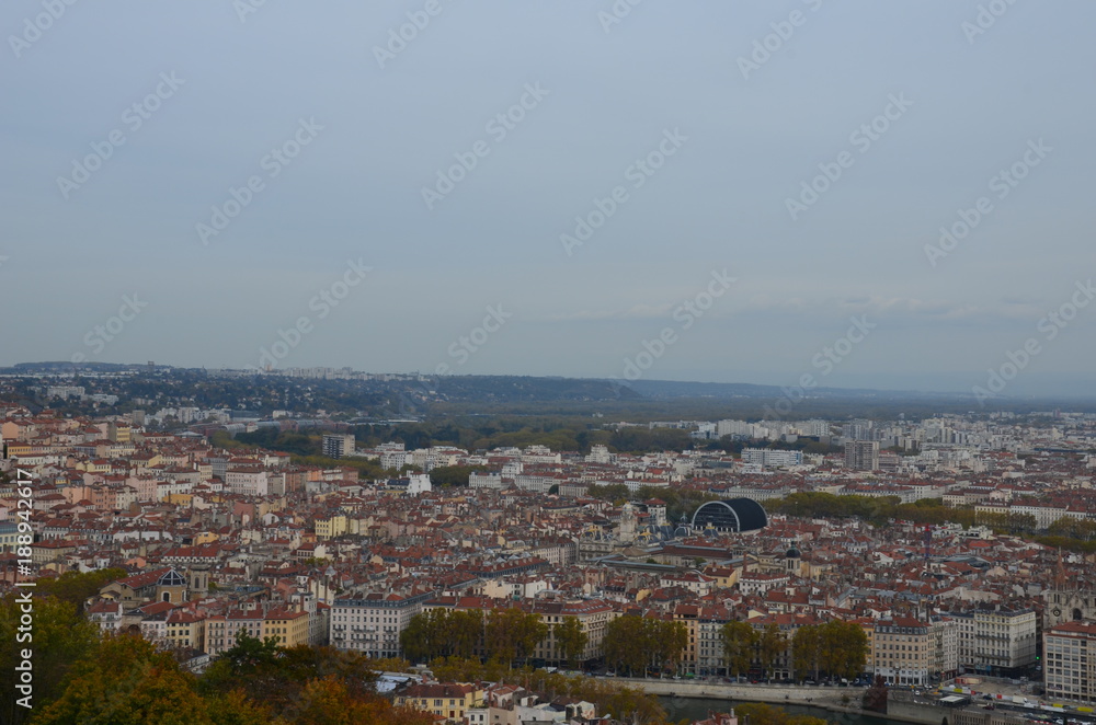 Obraz premium Vue de Lyon