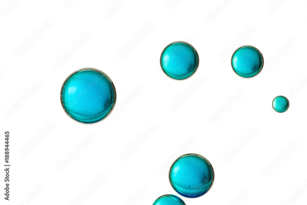 Group of blue bubbles Group of blue bubbles