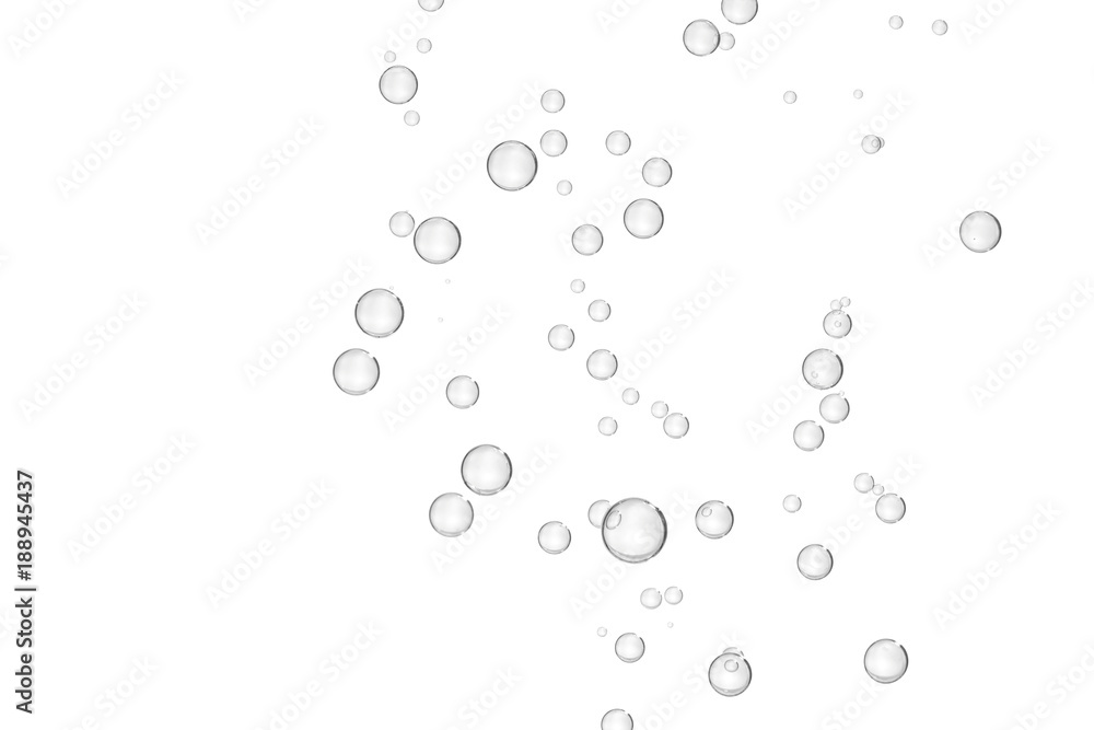 Isolated fizz bubbles Isolated fizz bubbles