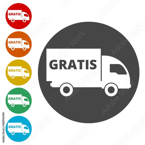 Gratis icon, Gratis sign 